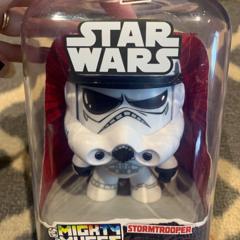 Star Wars Stormtrooper Mighty Muggs figure NWT - Picture 4 of 5